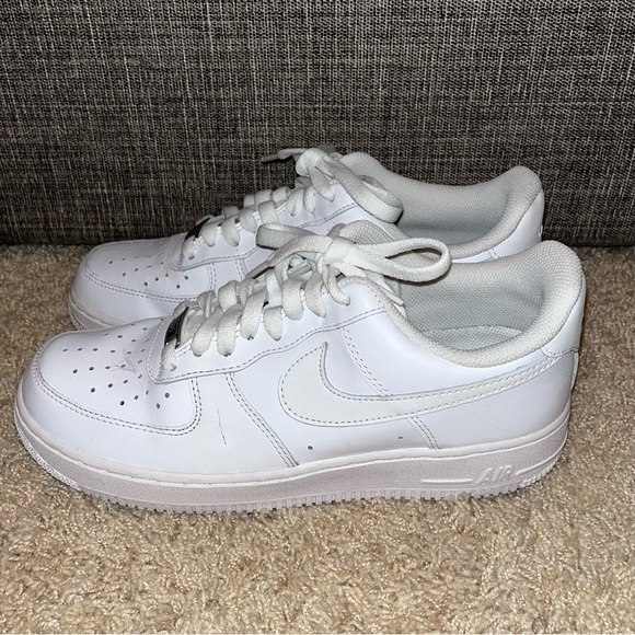 Nike Air Force 1 ‘07 Sneakers - M7.5 W9 - White/White - Picture 6 of 11